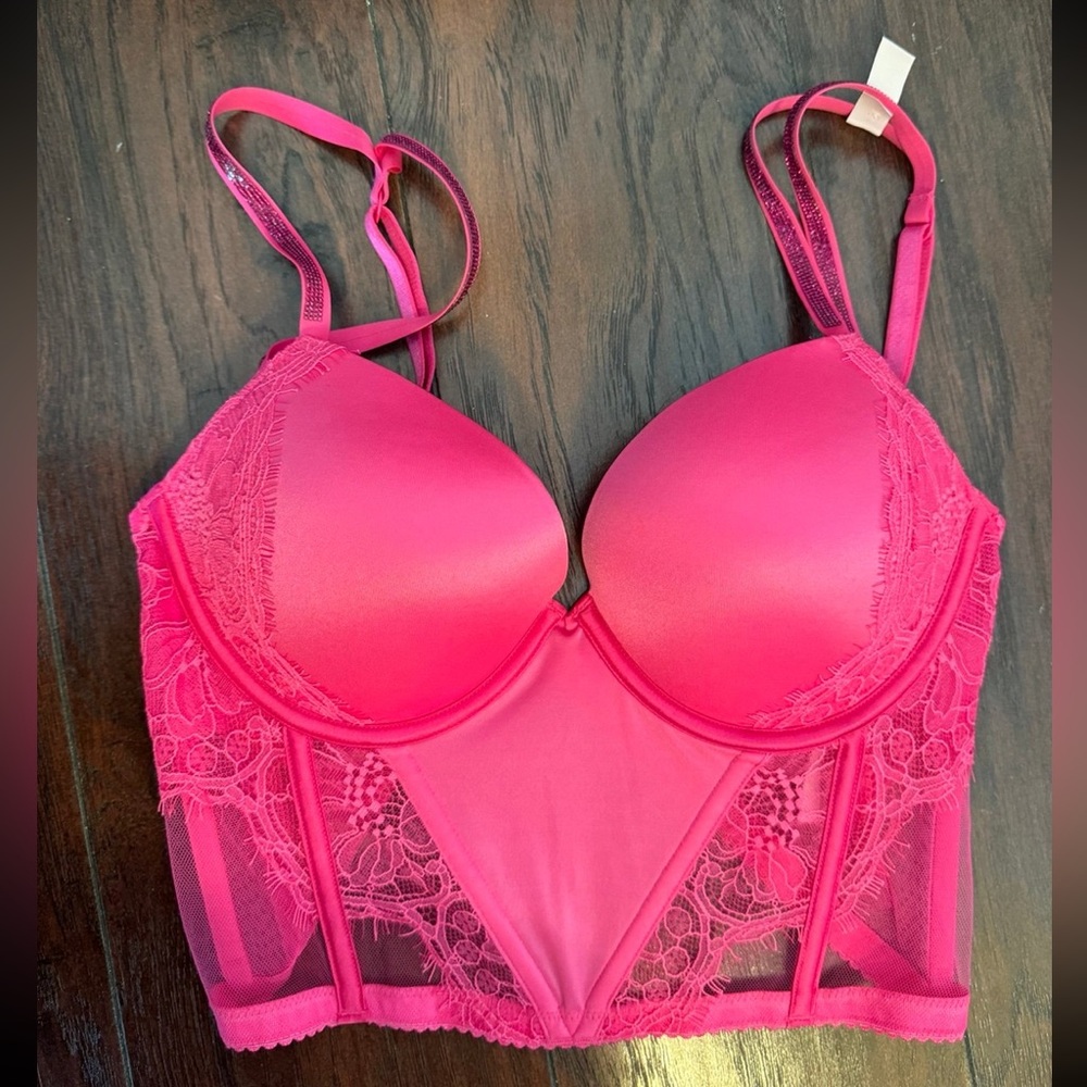 Victoria Secret Corset Push Up Bra